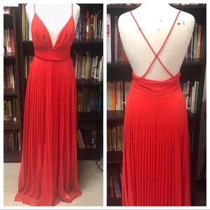 Red prom dress! Size medium, fits big